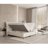 Maison de Rêve Kremno bela boxspring postelja s prostorom za shranjevanje 180x200 cm Sinai – | Shoptok.si