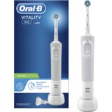 Braun Oral-B Vitality 100 Cross Električna četkica za zube Easy Clean, Bijela | Eponuda.ba