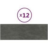  Zidne ploče 12 kom tamnosiva 90x30 cm baršunaste 3 24 m² | shoptok.hr