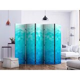 Artgeist Paravan Azure Pixel I, 5-Delni, Dvostranski | Shoptok.si