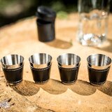  Potovalni poldeciliterski kozarci v emblaži (4 kosi) | Shoptok.si