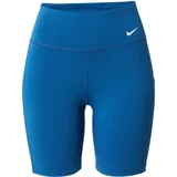 Nike Športne hlače 'ONE' modra / bela