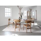 Unique Furniture Konjak smeđa/u prirodnoj boji blagovaonska stolica od umjetne kože Livo – | shoptok.hr
