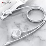 Yesido Data kabel (CA-70) - 2u1 USB to Lightning Apple Watch 2.4A 120cm - bijeli | shoptok.hr