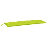  Jastuk za vrtnu klupu jarkozeleni 150x50x7 cm od tkanine Oxford | Eponuda.com