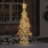  Božićno drvce s 240 LED svjetlima Topla bijela 181 cm PET | Eponuda.ba