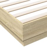  Okvir za krevet boja hrasta 180x200 cm konstruirano drvo | shoptok.hr