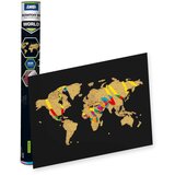 Junior Scratchy B2, greb mapa, 54x70cm - odaberite motiv Cene