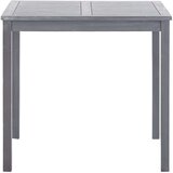  Vrtni stol sivi 80 x 80 x 74 cm od masivnog bagremovog drva | shoptok.hr