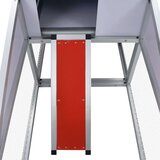  Kokošnjak z izhodom na prosto in gnezdiščem aluminij | Shoptok.si