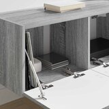 TV zidni ormar Zidne Siva Sonoma 78,5 x 31 x 29,5 cm | shoptok.hr