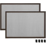  Proširivi zaslon protiv insekata smeđi (75 - 143) x 50 cm | shoptok.hr