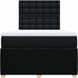  Krevet box spring s madracem crni 120 x 190 cm od tkanine | shoptok.hr