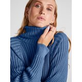 Y.a.s Pletena obleka 'MAVI' temno modra | Shoptok.si