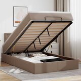  Otomanski krevet s madracima i LED 120x190cm umjetna koža | shoptok.hr
