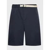 Manuel Ritz Kratke hlače iz tkanine 3432B1738 233282 Mornarsko modra Slim Fit