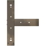  Noge za blagovaonski stol T-oblika 2 kom Crne 50x35x(72-73) cm Čelik | shoptok.hr