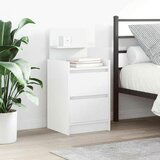 vidaXL Noćni ormarići s 2 ladice 2 kom bijeli 38x34x80 cm Cijene