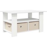  Klubska miza s predalom Bela 77 x 55 x 42 cm Konstruiran les, (5000295410) | Shoptok.si