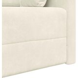  Podni kauč na razvlačenje Krema 213 x 70 x 77 cm Baršun | shoptok.hr