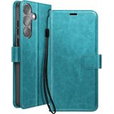 Oem Mayaxess, Preklopna denarnica za Galaxy S26 Plus – ročaj in funkcija stojala, Turkizna, (5000274186) | Shoptok.si