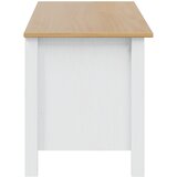 Kutija za spremanje HILL Bijela i medeno smeđa 90 x 40 x 45 cm | shoptok.hr