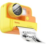 hoco. Otroška kamera s tiskalnikom, 2" IPS LCD, 720p, microSD – DV200 Yellow | Shoptok.si