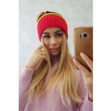 Kesi Women's cap Kinga K297 red + kiwi + black Cijene