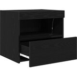  Noćni ormar 2 pcs Crni hrast 50 x 40 x 45 cm Konstruirano drvo | Eponuda.ba