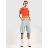 Denim Jort Kratke hlace light blue