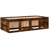  Dnevni krevet s ladicama bez madraca boja hrasta 100x200 cm | Eponuda.com
