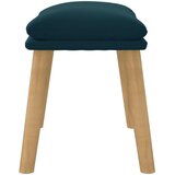  Tabure plavi 45x29,5x35 cm baršunasti | shoptok.hr