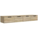 Maison Chic Stenska omarica - Zidna omarica 2 kosa sonoma hrast 68x30x20 cm konstruiran les iu49, (22063015) | Shoptok.si