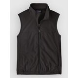 Patagonia Textured Fleece Brezrokavnik black Cene