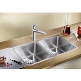 Blanco 522981 Andano 340/340-IF dvojno pomivalno korito iz nerjavnega jekla | Shoptok.si