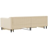  Dnevni krevet na razvlačenje s ladicama krem 90x200 cm tkanina | shoptok.hr
