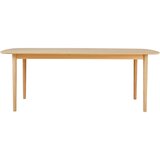 MID.YOU JEDILNA MIZA, furnirano hrast barve hrasta | Shoptok.si