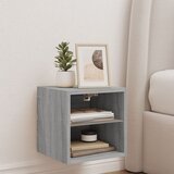  Zidni TV ormarić s LED svjetlima boja hrasta 30 x 28,5 x 30 cm | shoptok.hr
