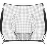 vidaXL Bejzbol in softball Črna 250 x 106 x 209 cm Poliester | Shoptok.si