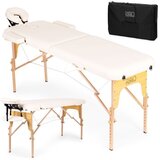 Modern Home Drveni masažni i rehabilitacioni sto, 2-sekcioni, sklopivi u kofer + torba - | ePonuda.com
