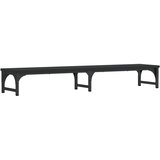  Stalak za monitor crni 105 x 23 x 15,5 cm od konstruiranog drva | shoptok.hr