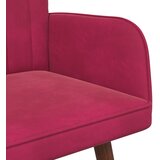 SOFA za dvije osobe Vinska crvena 115 x 61 x 87 cm Baršun | Eponuda.com