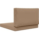  Zunanja blazina za kavč 2 pcs Taupe Poliester, (5000202635) | Shoptok.si