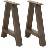  Noge za klub stolić A-oblika 2 kom 38 x (42-43) cm čelik | shoptok.hr
