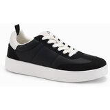Ombre Men's old-school sneakers on thick sole - black | shoptok.hr