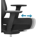 MID.YOU Vrtljivi Stol Aspen, Črna | Shoptok.si