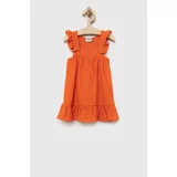 Birba&Trybeyond Obleka za dojenčka oranžna barva