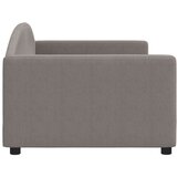  Dnevni krevet smeđesivi 90 x 200 cm od tkanine | shoptok.hr