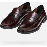 Geox Dark brown men's loafers Recanati - Men's | ePonuda.com