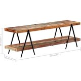 TV ormarić od masivnog obnovljenog drva 160 x 40 x 50 cm | shoptok.hr